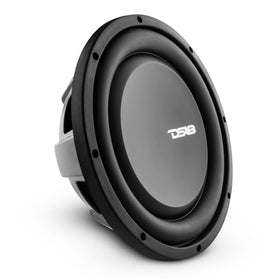 DS18 PSW10.4D shallow-mount subwoofer for compact installs with deep bass potential