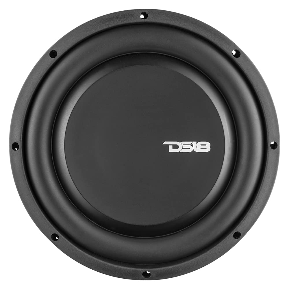 DS18 PSW10.4D under-seat installation example with tight space bass