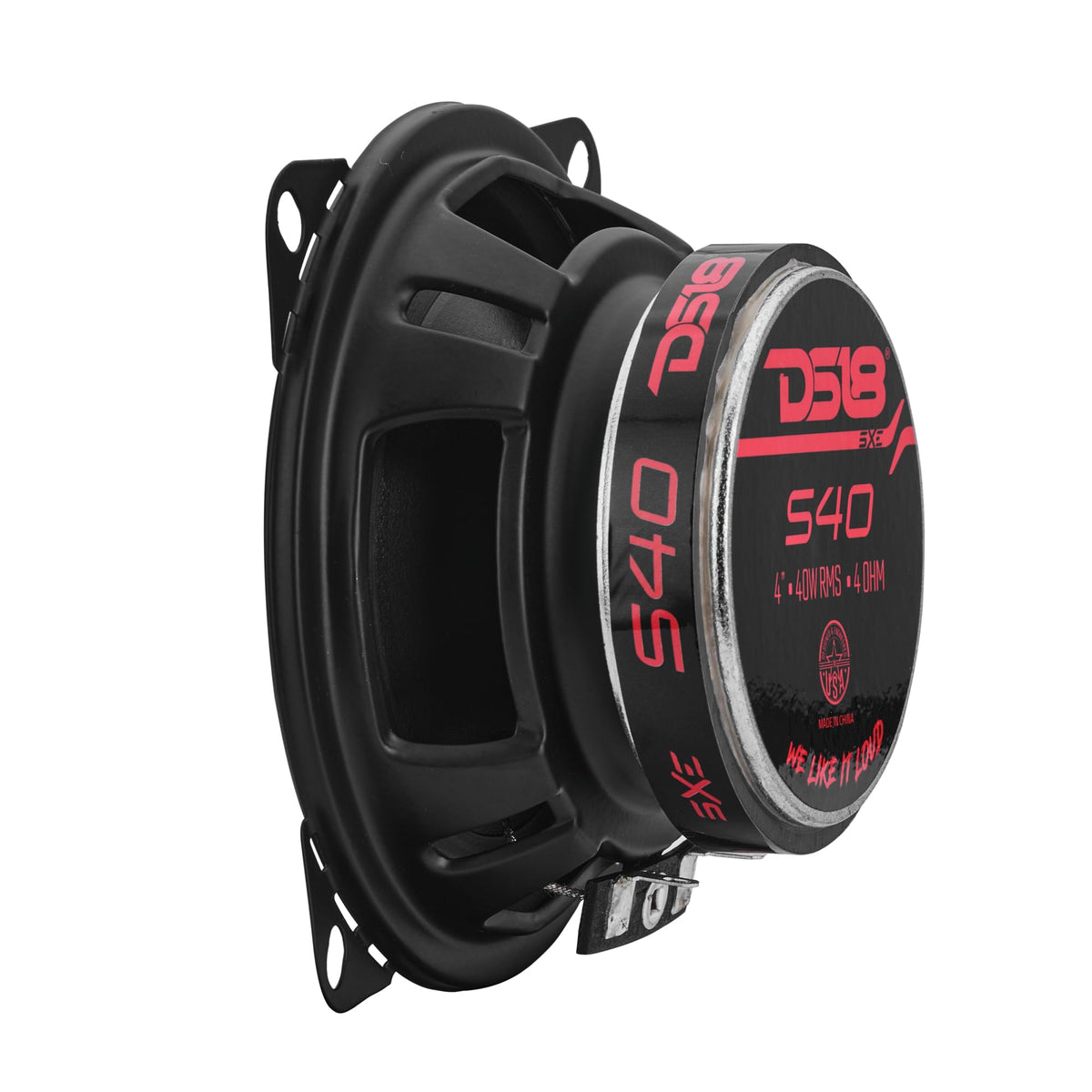 DS18 S40 black matte steel basket profile providing durable mounting
