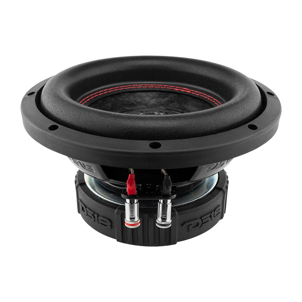 DS18 SLC8S 4-ohm impedance enables flexible wiring and efficient power handling.