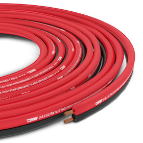 DS18 SW-12GA-100RB red-black color contrast enhances cable visibility during install
