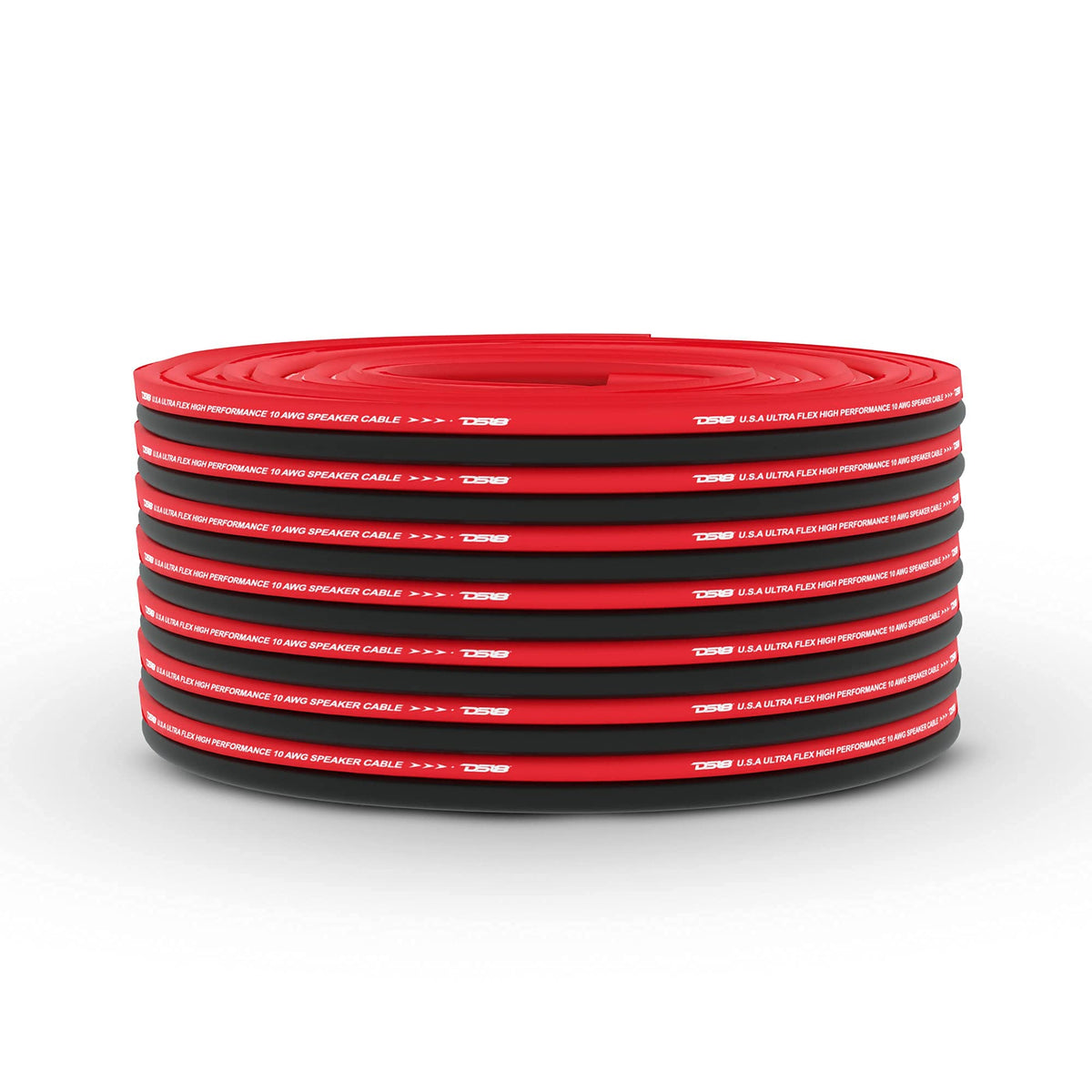 DS18 red and black color-coded conductors for quick polarity identification and faster installs