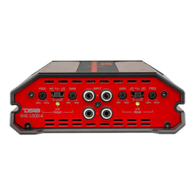 DS18 SXE-1200-4 RD variable crossover dial customizes your sound