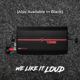 DS18 SXE-4000.4D multiple-speaker layout powering four channels for a balanced system.