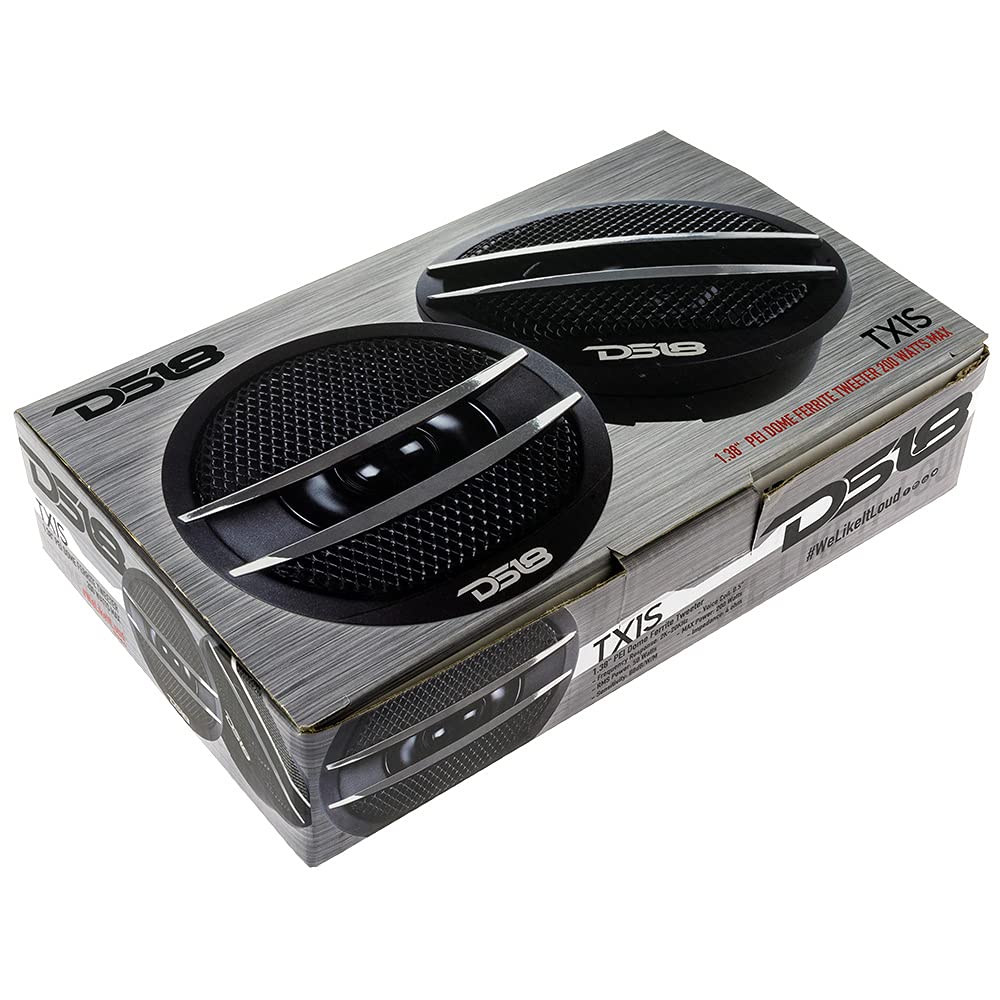 DS18 TX1S frequency range 2K-20K Hz delivers detailed treble.