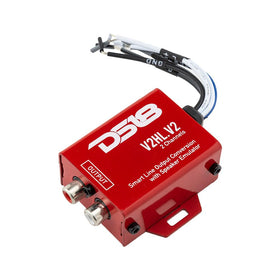 DS18 V2HL.V2 speaker emulator feature demo—no resistor needed for OEM-amp compatibility
