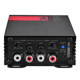 DS18 X4 compact design fits tight spots without losing sound quality.