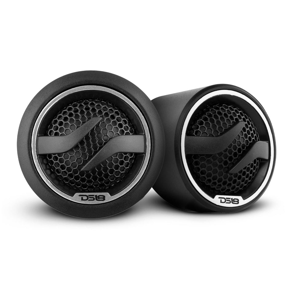 DS18 ZXI-T1 front view showing tweeter face and mounting ring benefit clarity