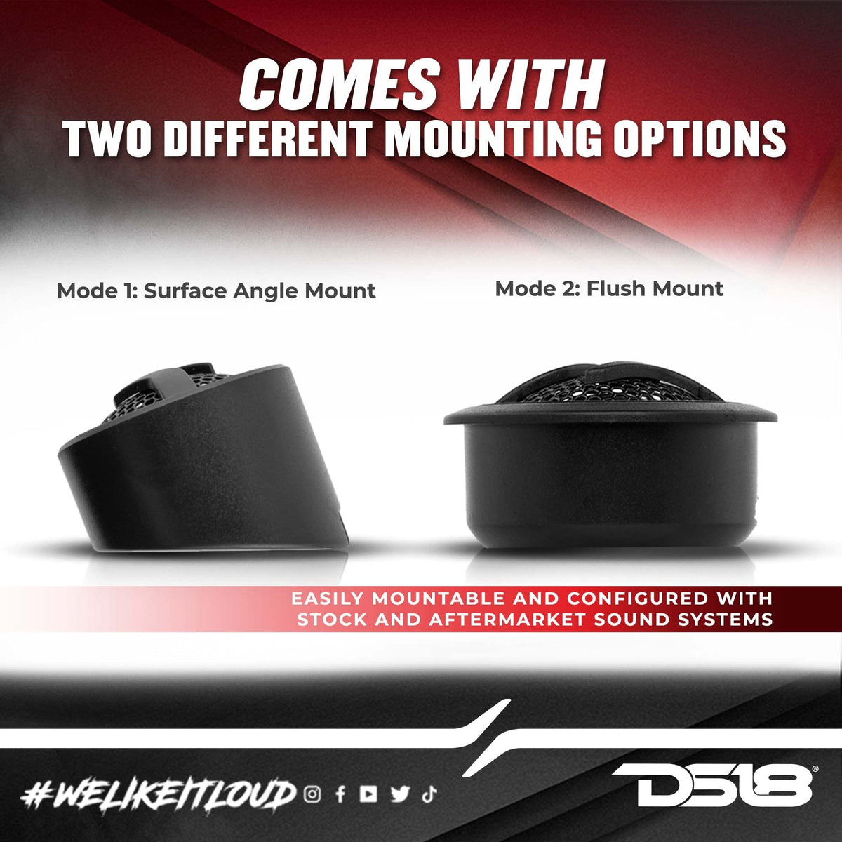 DS18 ZXI-T1 1 inch aluminum voice coil closeup showing robust construction benefit