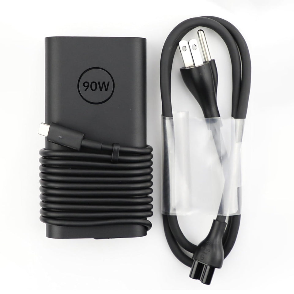 Dshunk 90W USB-C AC adapter front view for fast, stable laptop charging