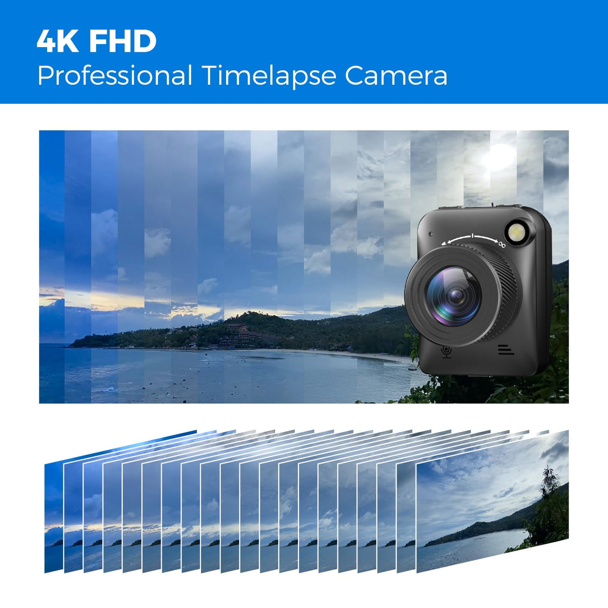 Dsoon includes a 64GB TF card for immediate recording.