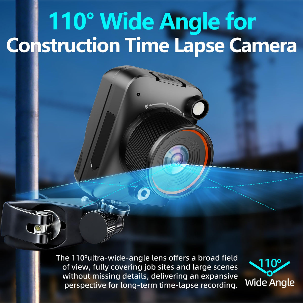 Dsoon Time Lapse Camera includes 64GB TF card for ready recording.
