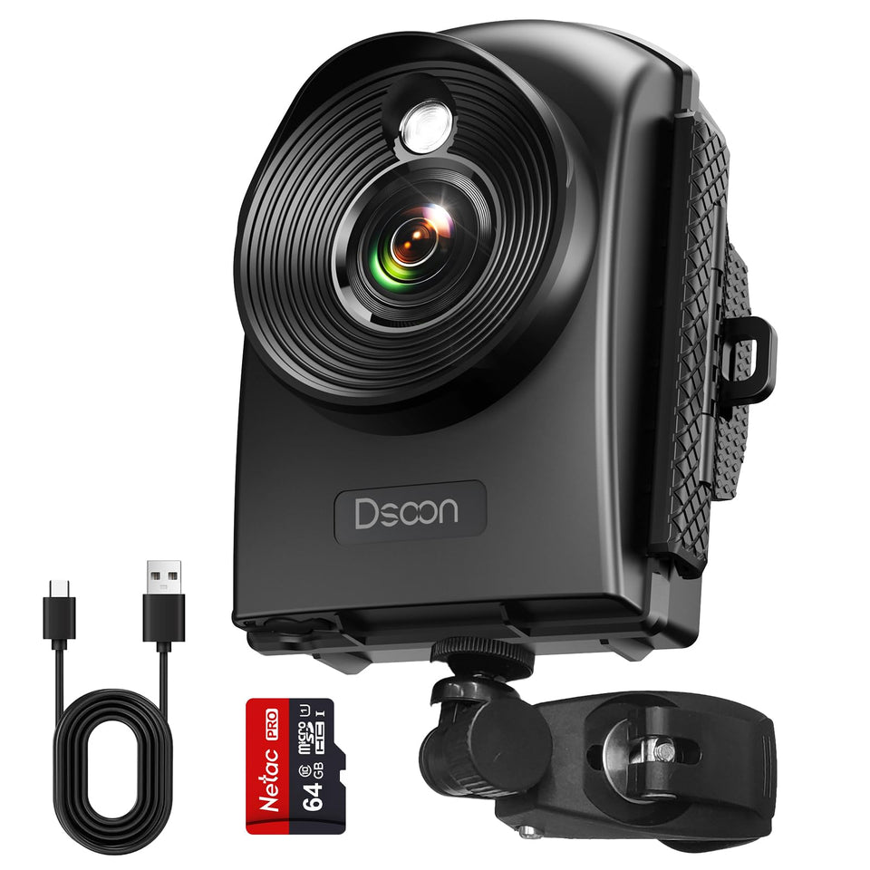 Dsoon time-lapse camera front view for outdoor construction monitoring