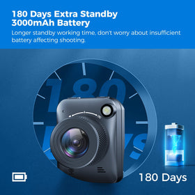 Dsoon IP66 waterproof housing protects against harsh weather conditions.