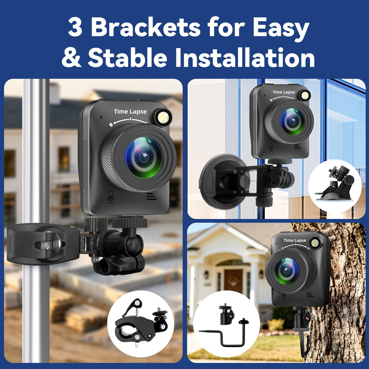 Dsoon supports macro and infinity focus for varied shot distances.