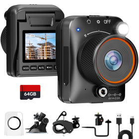 Dsoon Time Lapse Camera outdoors setup with high-detail 1296P capture of initial project progress.