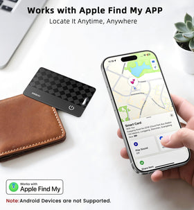 Ultra-thin 0.07 inch Dsquu card fits into any wallet discreetly.