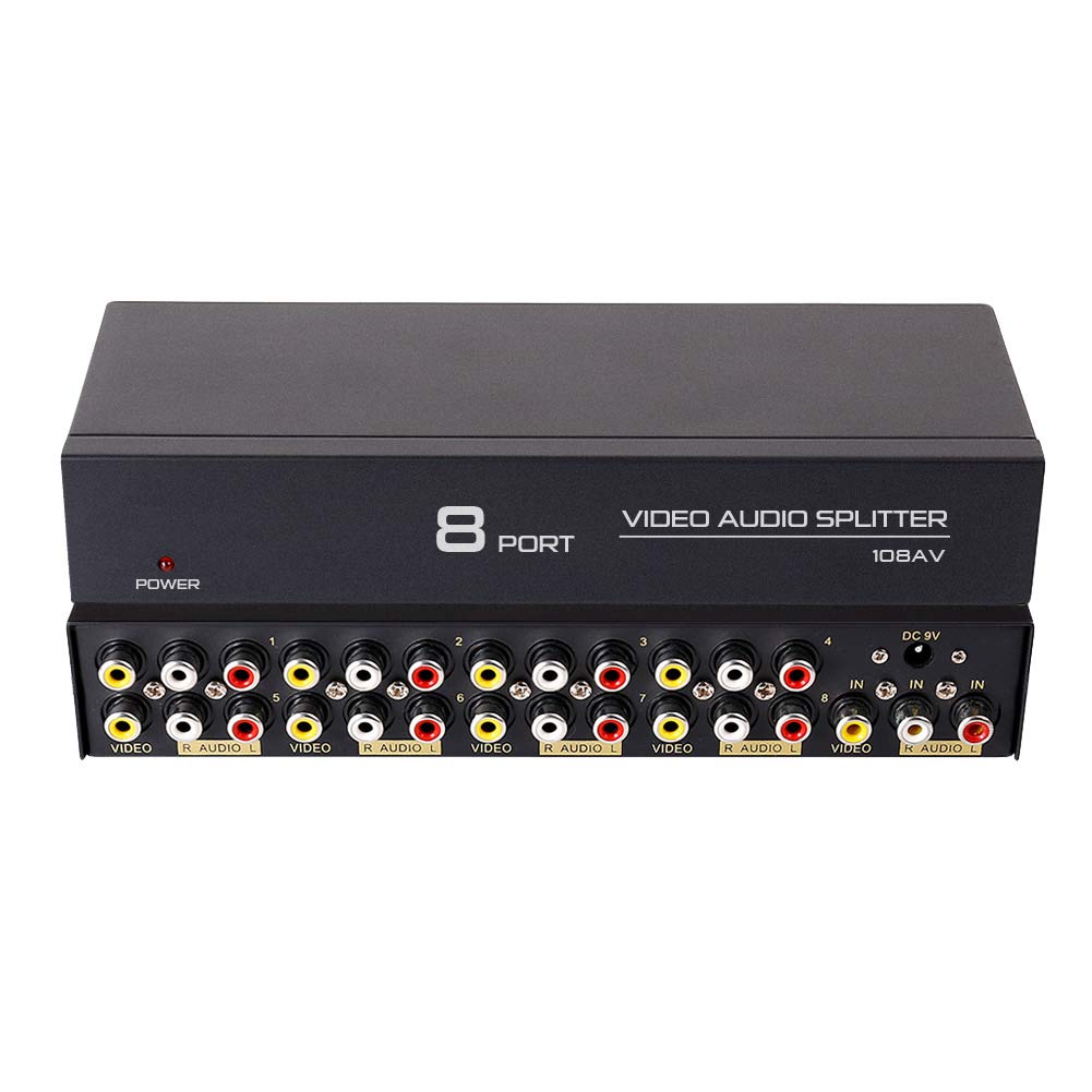 DTECH 9V DC power adapter included ensures stable operation
