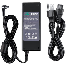 DTK 90W ASUS charger front view for reliable power on the go.