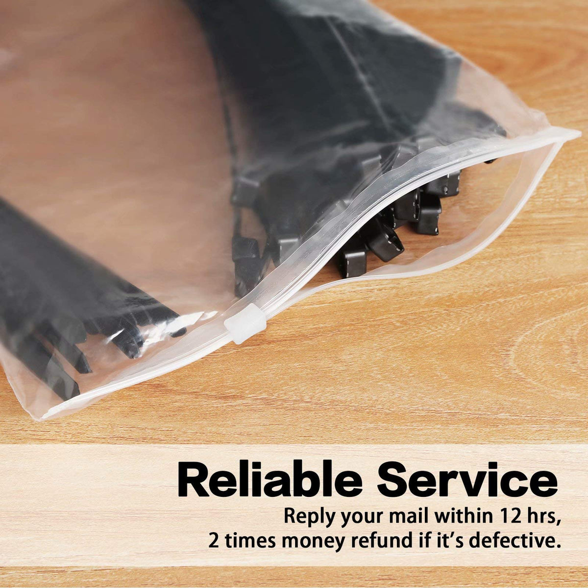 Dtlpty DIY 26-Inch Zip Ties ideal for project organization
