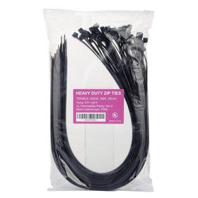 Dtlpty Large Zip Ties 26-Inch securing cables in a workshop