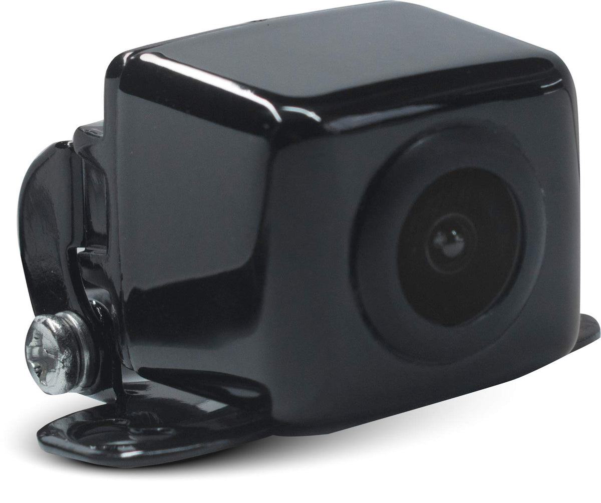 Dual Electronics BUCAM200 with 170-degree lens demonstrates broad coverage for safer reversing.