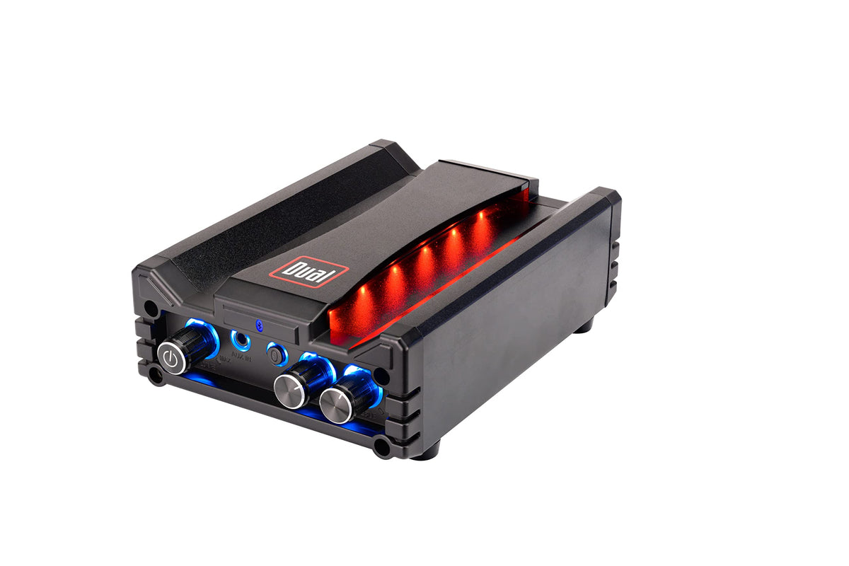 DBTMA100 illuminated heat sink highlights compact design.