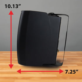 LU53PB weather-resistant enclosure protecting sound quality against sun and rain