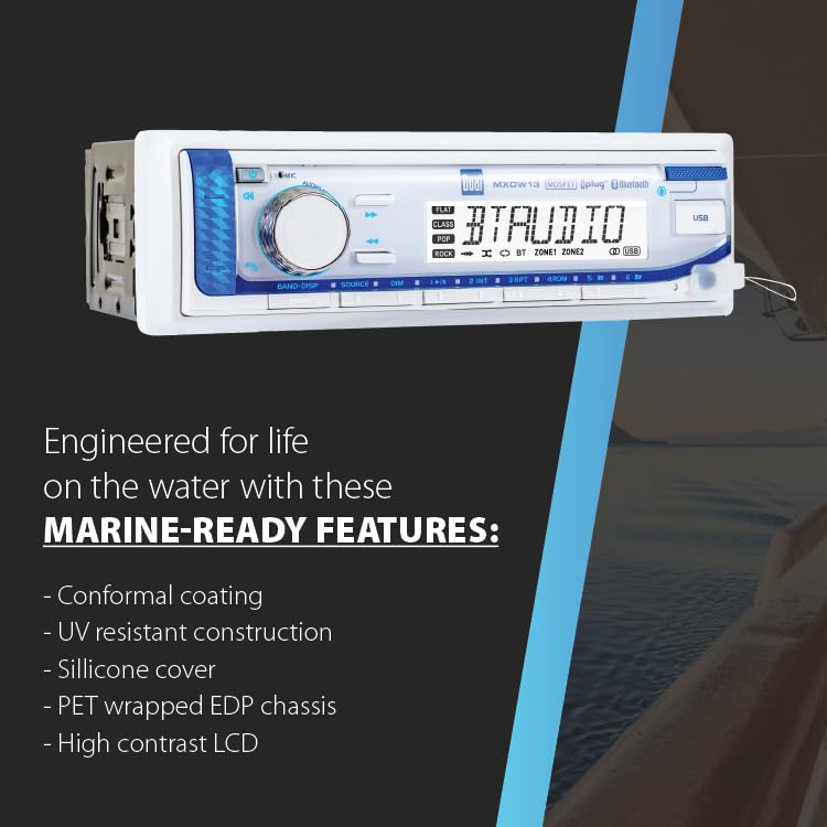 MXP152W back panel with wiring shows corrosion protection features