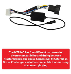 Dual Electronics TRCAT14G USB and AUX ports enable MP3 playback and device charging
