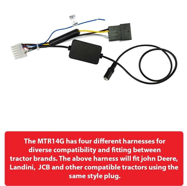 USB and AUX ports on TRJDR14G enable quick playback