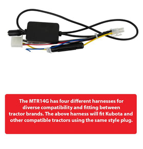 Dual Electronics TRKUB14G USB-AUX panel enabling MP3 playback and charging on the job.