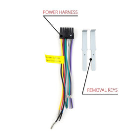 Dual Electronics packaging with warranty card indicating extended coverage