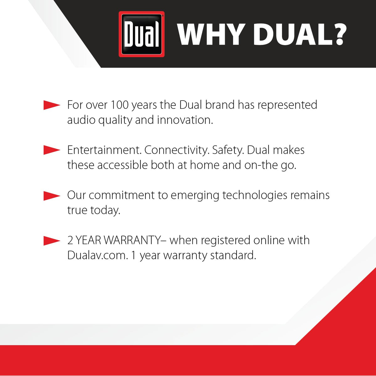 Dual Electronics LU43PB driver close-up revealing 3-way components for clearer sound