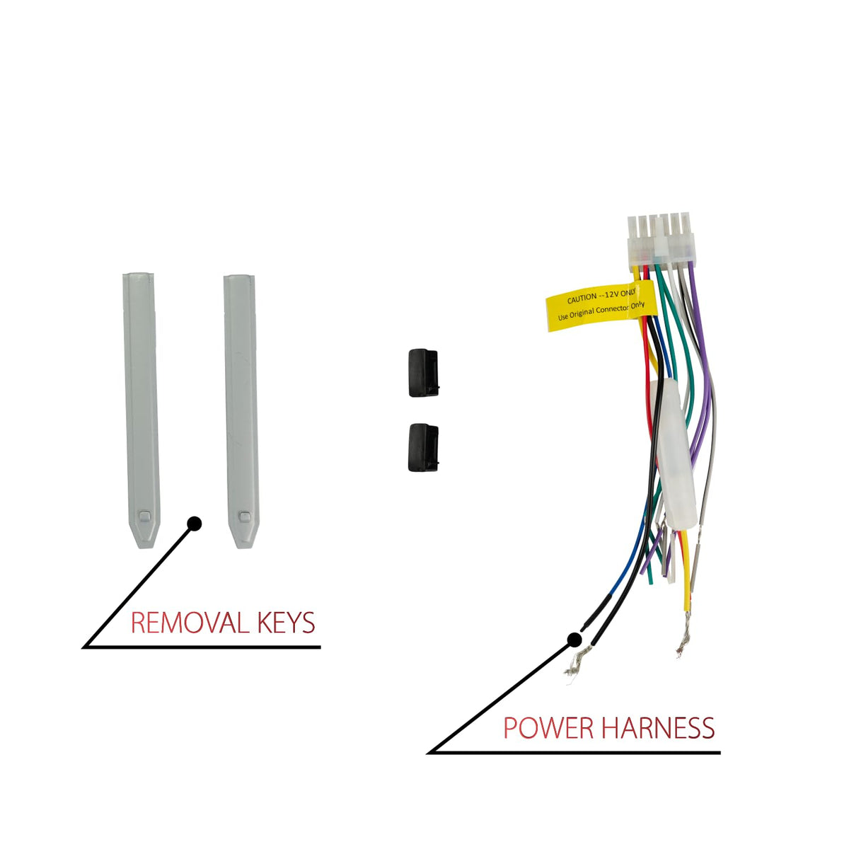 Dual Electronics XRM69BT retail box and manual illustrating included documentation