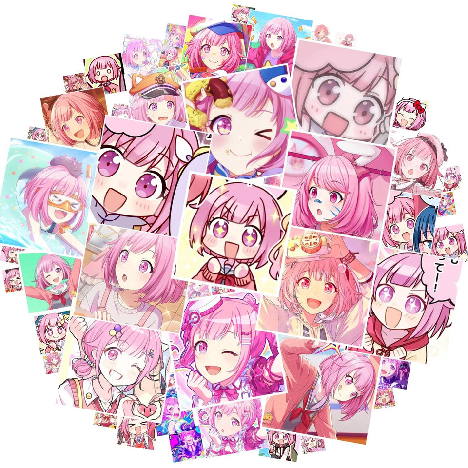 DUANWUPINS front package showing 50-piece sticker set for easy identification and gifting