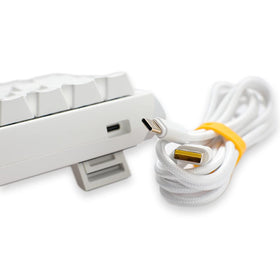 Ducky One 3 White 60% keyboard RGB-lit keys for per-key customization