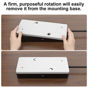 DUDUXI quick dock removal feature supports on-the-go meetings.