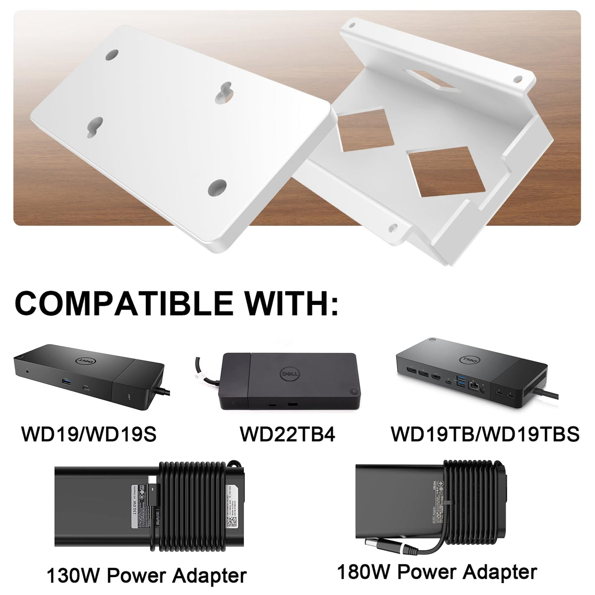 DUDUXI power brick rack keeps 180W supply tidy and cables managed.