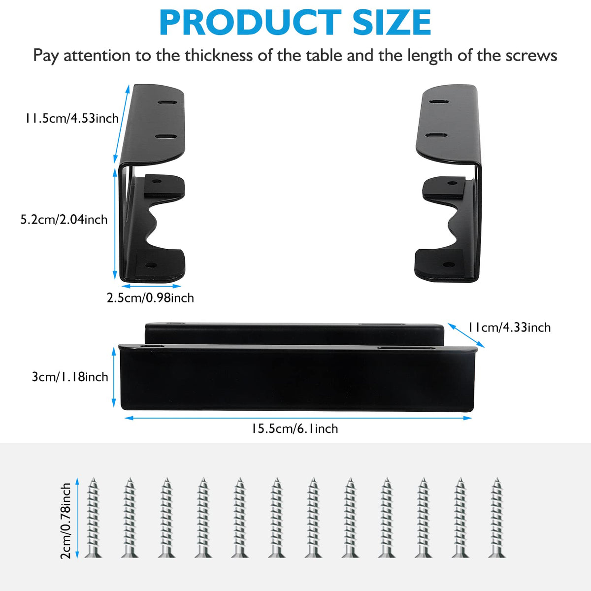 DUDUXI cable-management friendly bracket keeps cords organized and off the floor