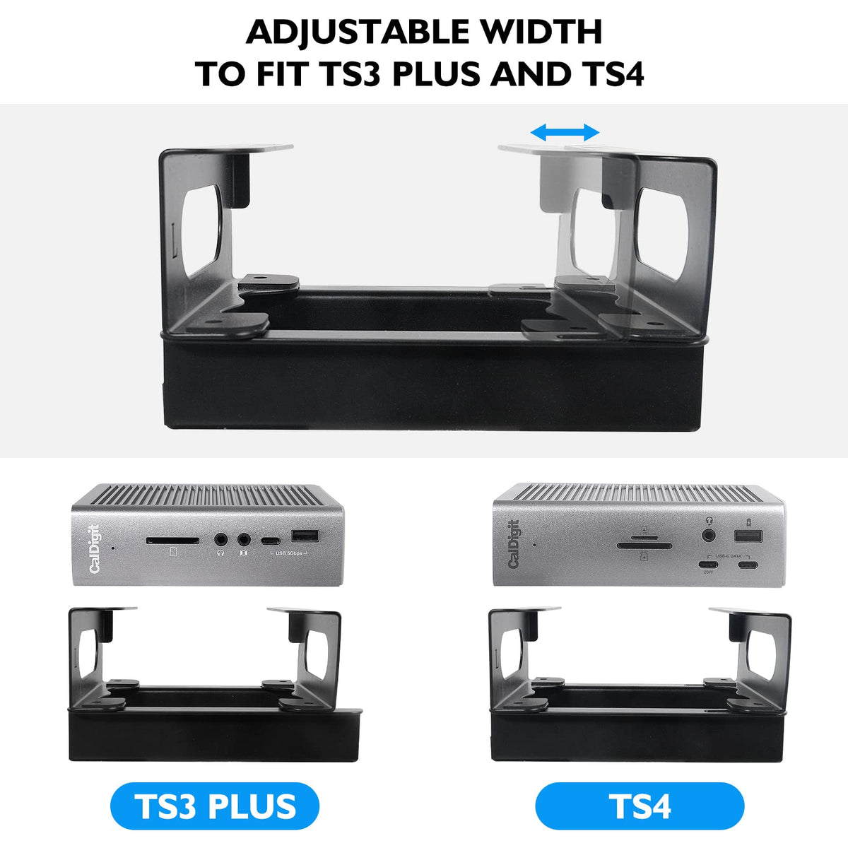 DUDUXI open-design holder boosts airflow around the dock and ports
