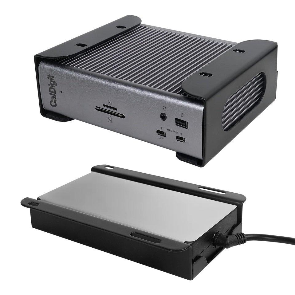 DUDUXI under-desk holder secures TS4 dock for easy cable access