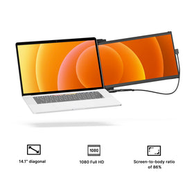 Duex Max DS HDMI/USB-C plug-and-play setup for quick connections
