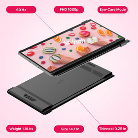 Duex Max DS magnetic adhesion clip secures the monitor for reliable use