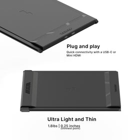 Duex Max DS lightweight travel monitor ready for on-the-go productivity