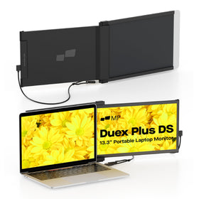 Duex Plus DS 1080p monitor extending your on-the-go workspace.