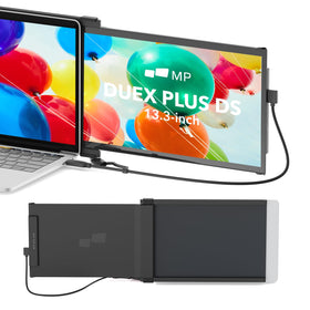 Duex Plus DS extended workspace setup boosts productivity on the go.