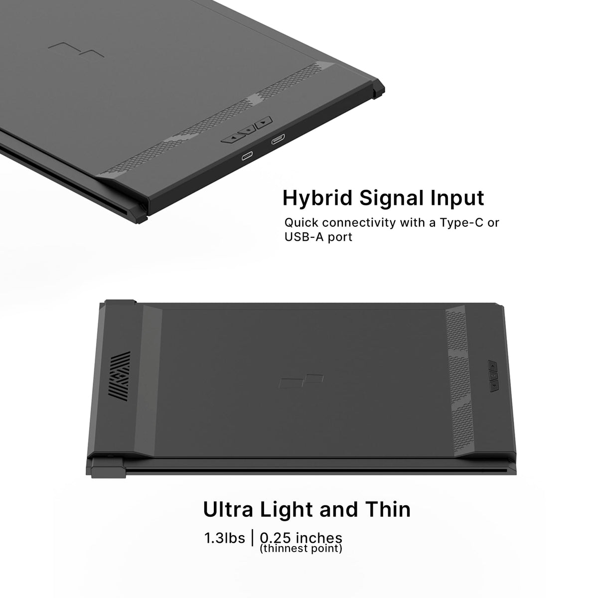 Duex Plus DS weighs 1.3 pounds for easy portability.