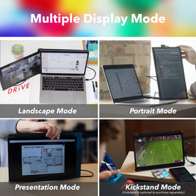 Duex Plus DS plug-and-play setup enables quick expansion of your workspace.