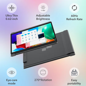 Duex Plus DS USB-C HDMI connectivity simplifies plug-and-play setup.